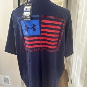 I am selling a BRAND  NEW with tags attached men's Under Armour tee Size